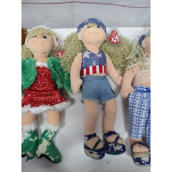 Vintage Ty Beanie Boppers Set of 7 with Tags - Some Shoes with Flaws - Picture 8 of 14